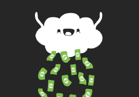 pluie de billets